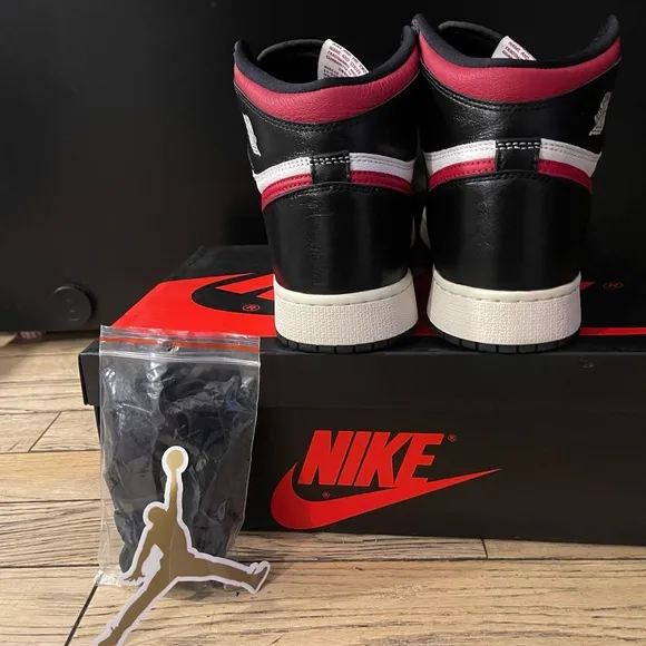 Nike Air Jordan 1 High OG Sneakers - Red, Black, White