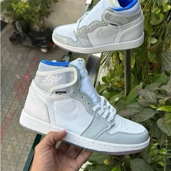 Nike Air Jordan 1 High White Sneakers
