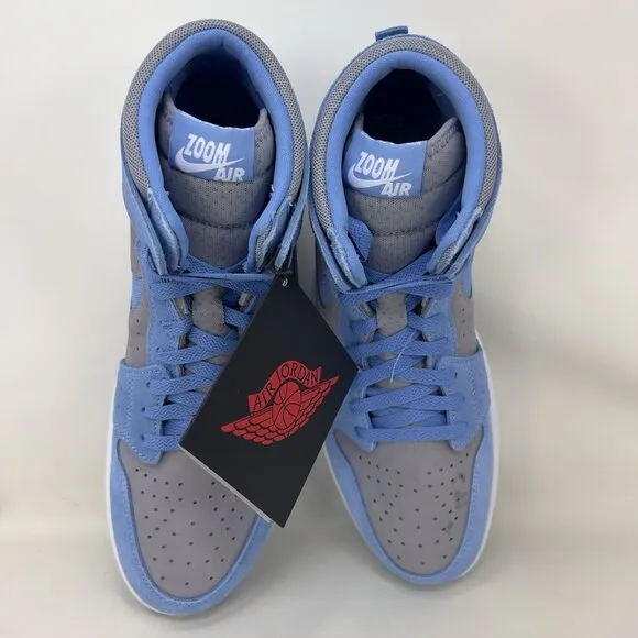 Nike Air Jordan 1 High Zoom Comfort 2 Shoes Blue Gray Men’s Size 11.5