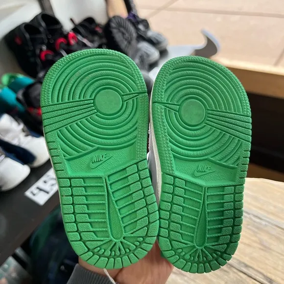 Nike Air Jordan 1 Retro High 4C Kids Green Pink