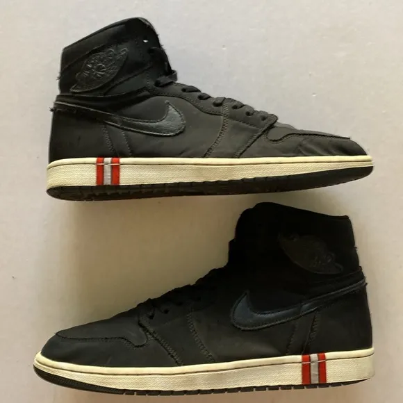 NIKE Air Jordan 1 Retro High OG Paris St. Germain AR3254-001 Black Sneakers 11.5