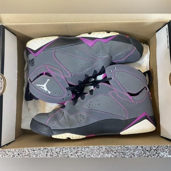 Nike Air Jordan 7 Retro 30th GG Dark Grey High Top Sneakers Men’s Shoe Size 8.5