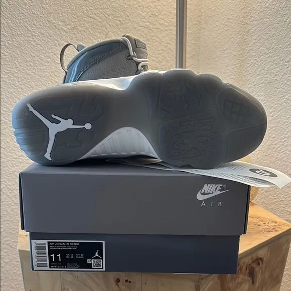 Nike Air Jordan 9 Retro Gray Men's Shoes