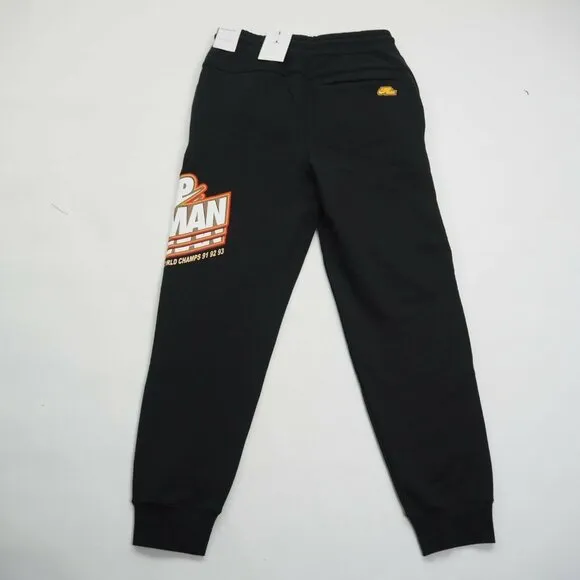 Nike Air Jordan Jump Men's NBA Champs 91 Men Fleece Pants Black