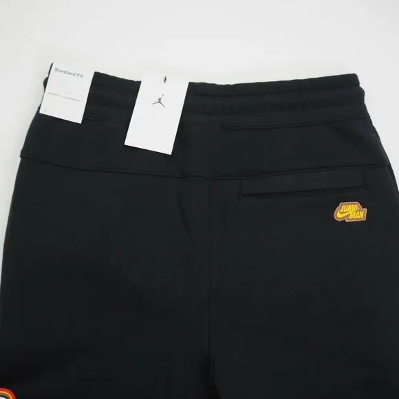 Nike Air Jordan Jump Men's NBA Champs 91 Men Fleece Pants Black