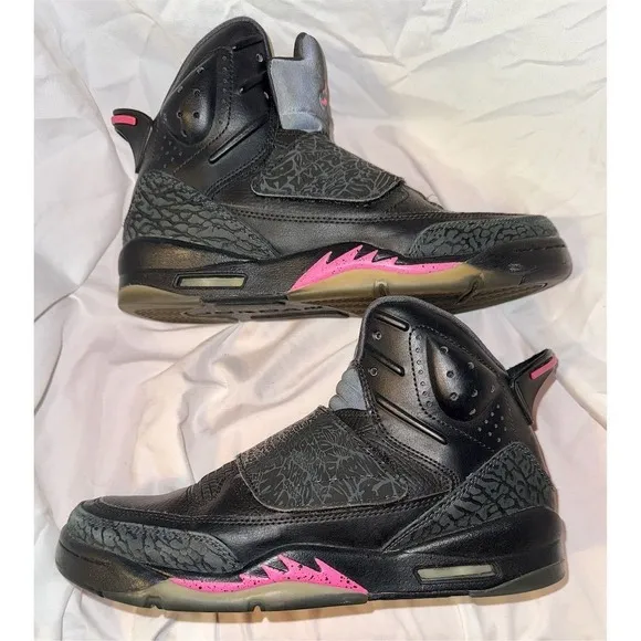 Nike Air Jordan Son of Mars Kids 7Y Black Basketball Shoes