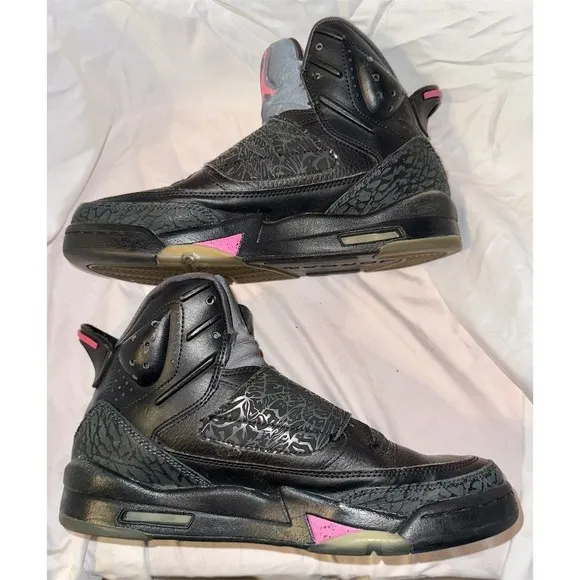 Nike Air Jordan Son of Mars Kids 7Y Black Basketball Shoes
