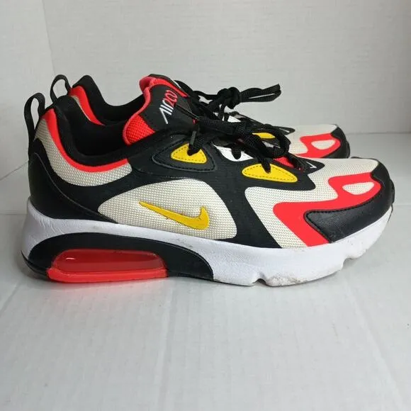 Nike Air Max 200 Youth Size 7Y Womens 8.5 Multicolor Running Shoes AT5627-005