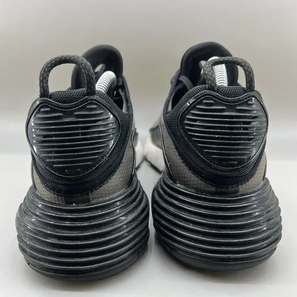 Nike Air Max 2090 Men Size 9.5 Shoes Black White Low Top Running Comfort Sneaker