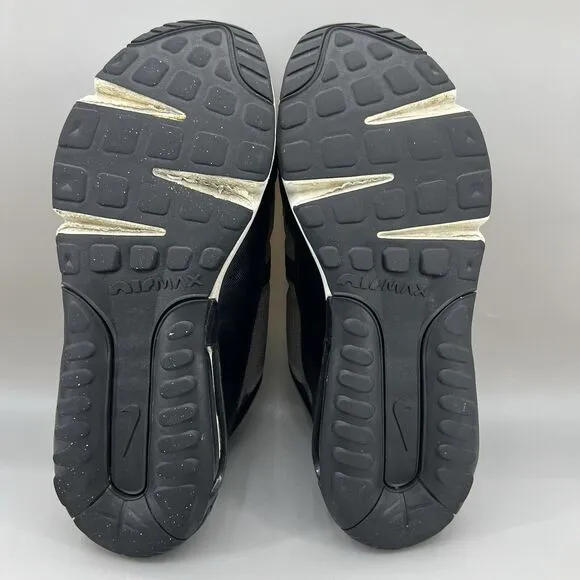 Nike Air Max 2090 Men Size 9.5 Shoes Black White Low Top Running Comfort Sneaker