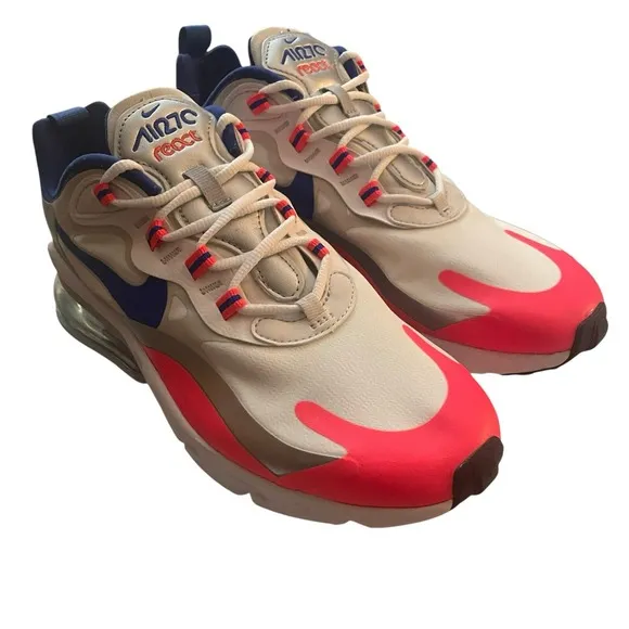 Nike Air Max 270 React Women's Size 7.5 Sneakers CW3094-100