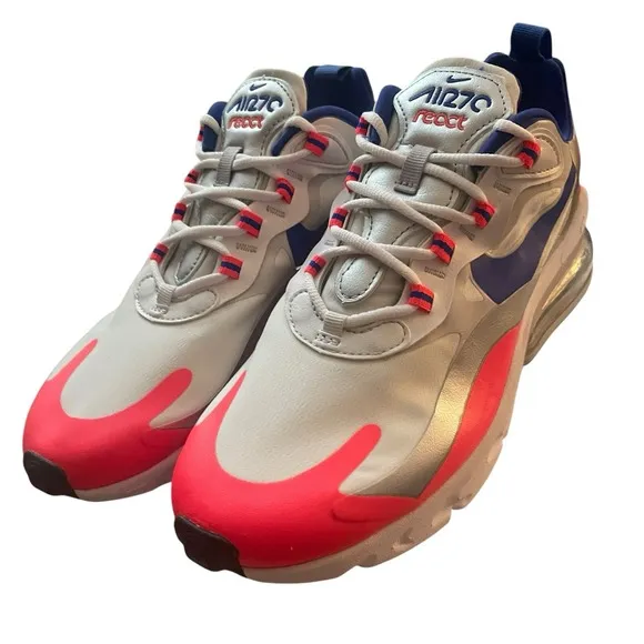 Nike Air Max 270 React Women's Size 7.5 Sneakers CW3094-100