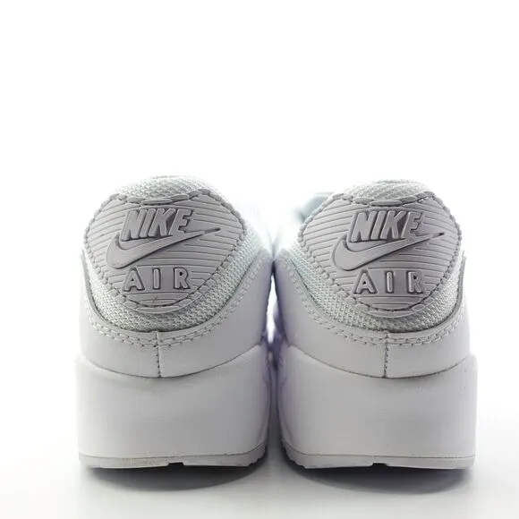 Nike Air Max 90 Triple White Sneakers CQ2560-100 Womens Size 9