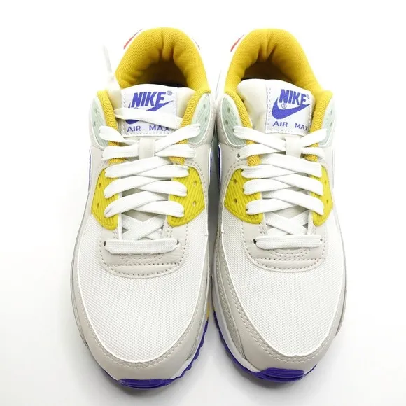 Nike Air Max 90 Women's Size 6.5 Sneaker 'Summit White' Multi-Color DA8726-100