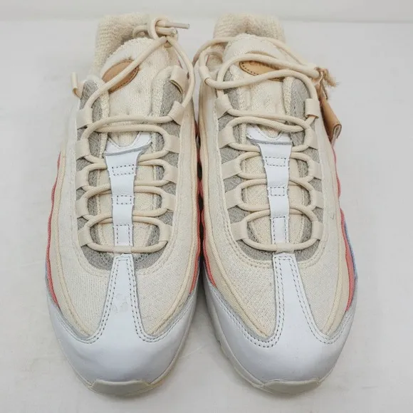 Nike Air Max 95 QS Women Size 8.5 Plant Color Pack Crimson Tint Cream CD7142 800