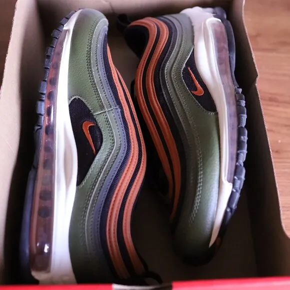 Nike Air Max 97 'Black Olive' DQ4687-300 Men's 9 2022