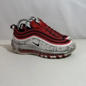 NIKE AIR MAX 97 (GS) UNIV RED &quot;JASON TATUM&quot; SZ 6Y WOMENS SZ 7.5 [CJ9891-600]