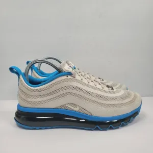 Nike Air Max 97 Milan 2012 Men's Beige &amp; Blue Sneakers 586267-014 US Size 7