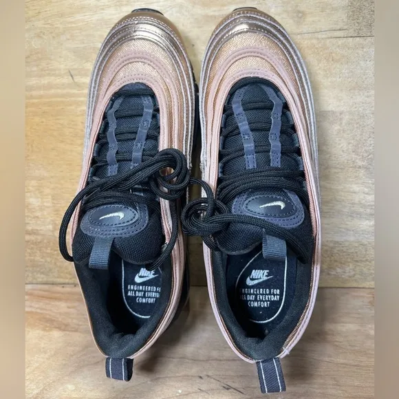 Nike Air Max 97 Retro Classic Womens Size 8 Shoes Sneakers Copper CT1176-900
