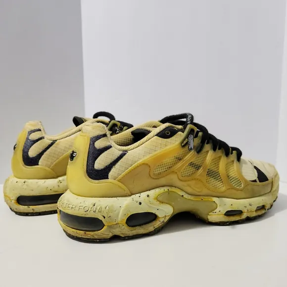 Nike Air Max Terrascape Plus Men's 8 Sail Black Sun Dyed Yellow Streetwear