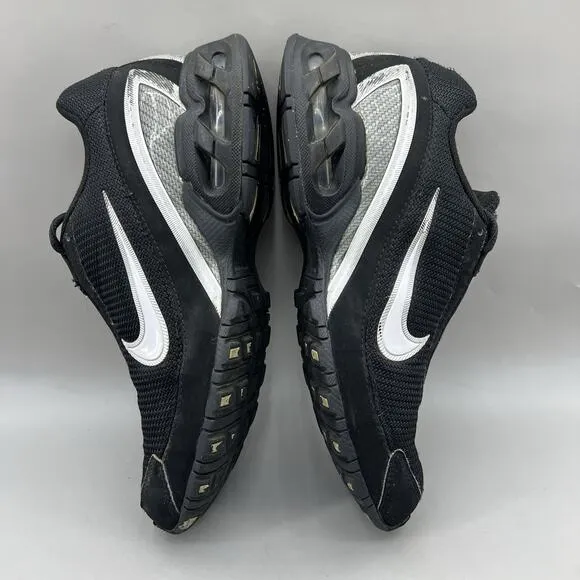Nike Air Max Torch 3 Running Sneakers Men Size 9 Black Gray Comfort Low Shoes