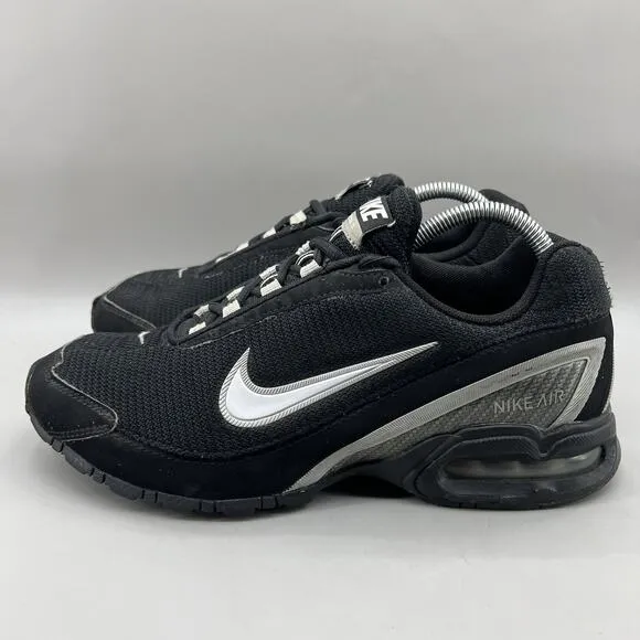 Nike Air Max Torch 3 Running Sneakers Men Size 9 Black Gray Comfort Low Shoes