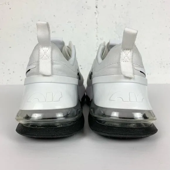 Nike Air Max Up CT1928-100 Womens Sneakers Low Top Fabric White Black Size 8