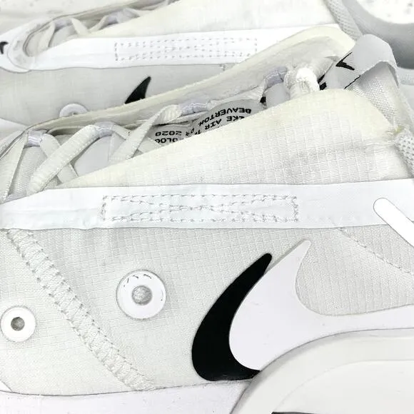Nike Air Max Up CT1928-100 Womens Sneakers Low Top Fabric White Black Size 8