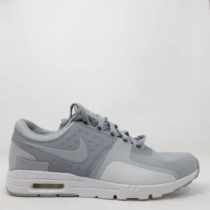 Nike Air Max Zero Grey White Sneakers 857661 009 Womens Size 10