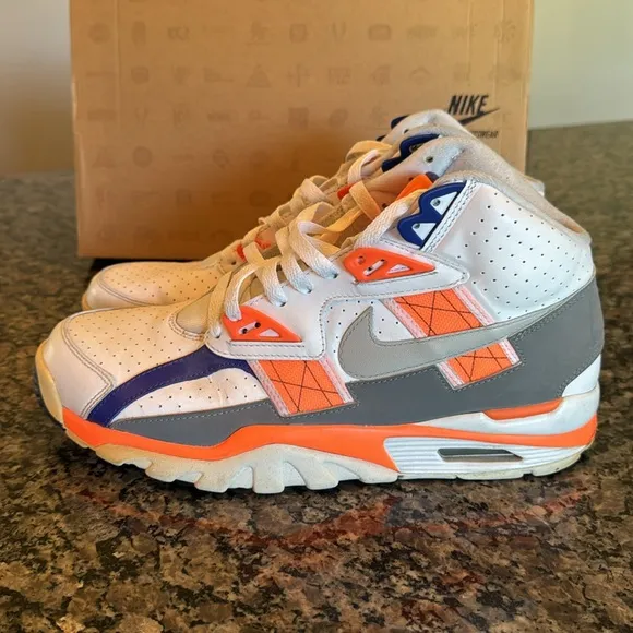 Nike air trainer SC High 302346 Multicolor Sneakers EUC 10.5 2012