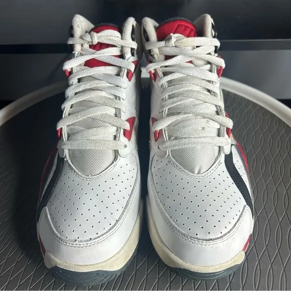 Nike Air Trainer SC High Sneakers - White, Red, Gray