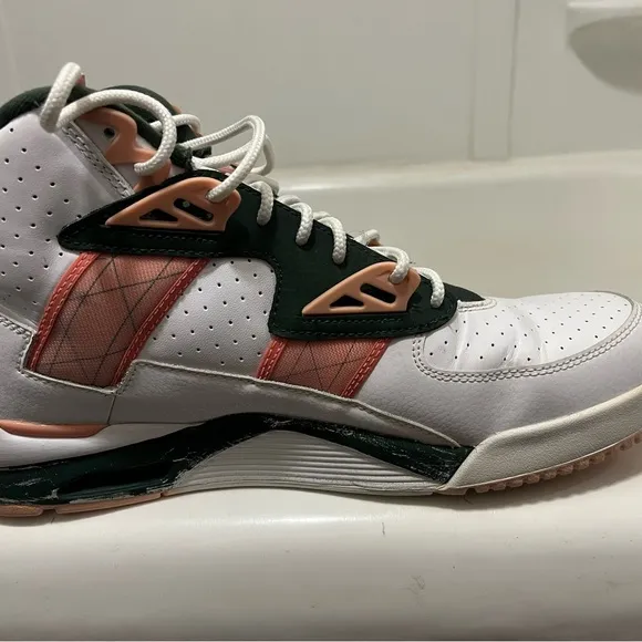 Nike Air Trainer SC High white pink and green size 12 mens