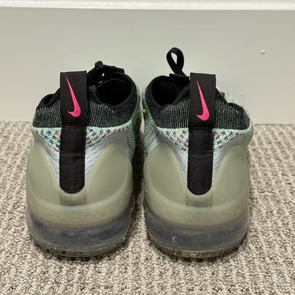 Nike Air VaporMax 2021 Flyknit Next Nature Volt Photo Blue Size 11 Men’s