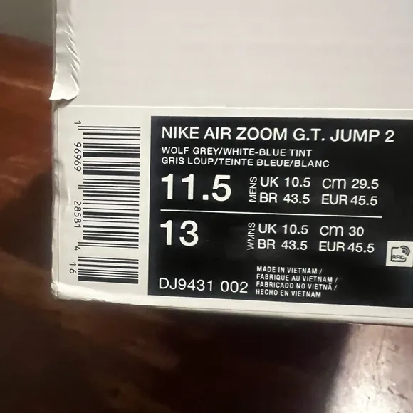Nike Air Zoom  G.T. Jump 2