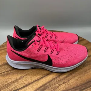 Nike Air Zoom Pegasus 36 Shoes Womens Size 9 Pink Running Comfort Walking Road