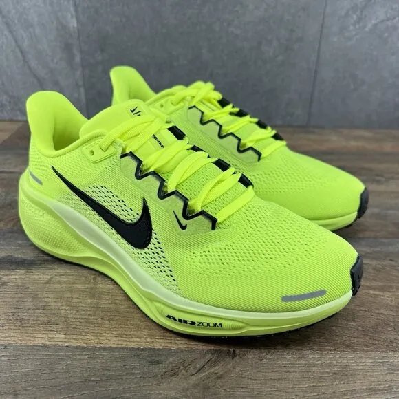 Nike Air Zoom Pegasus 41 Sz 8 Womens Volt Black Barely Volt Running Shoes