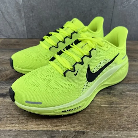 Nike Air Zoom Pegasus 41 Sz 8 Womens Volt Black Barely Volt Running Shoes