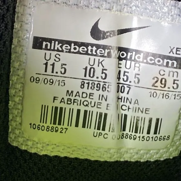 Nike Air Zoom Structure 19 Size 11.5 COMPETITOR PACK Sneakers 818965-007 Rare LE