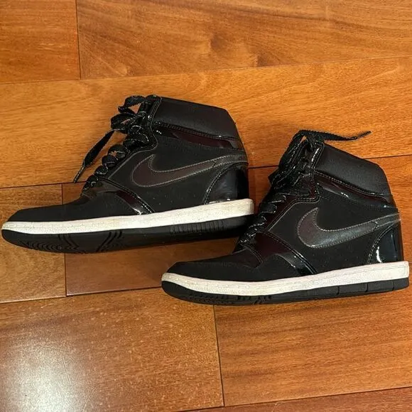 Nike Airforce Sky High Wedge Sneakers size 8.5