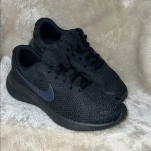 Nike Black Mesh Running Shoes