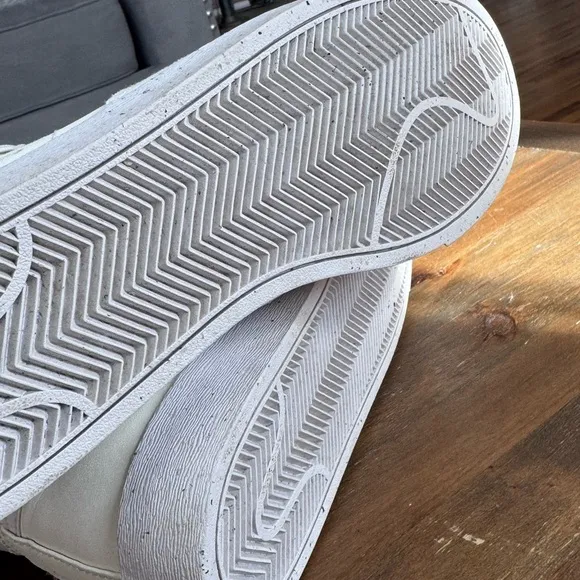 NIKE Blazer '77 Next Nature Mid Sail White and Gray High-Top Sneakers