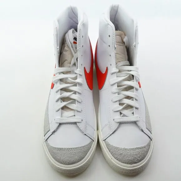 Nike Blazer Mid 77 Womens Size 11 White Habanero Red Sail CZ1055 101 Mens 9.5