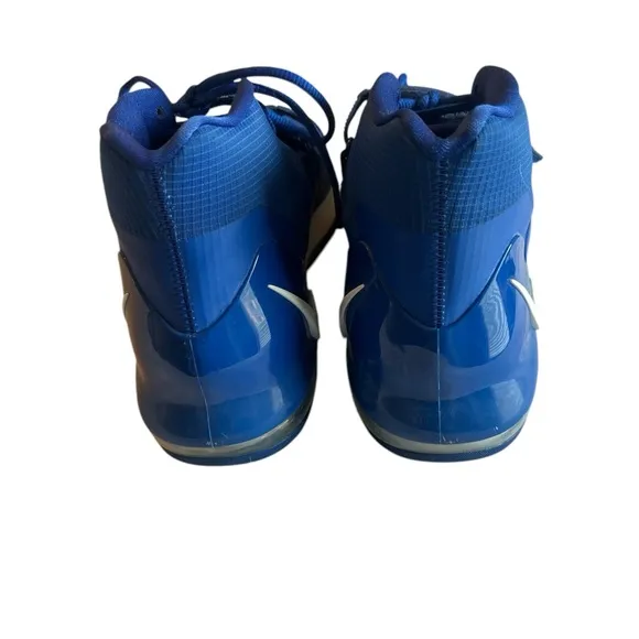 Nike Blue Athletic Shoes with Mesh Upper and Velcro Strap