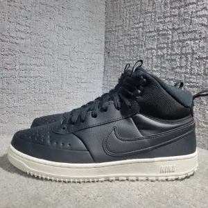 Nike Court Vision Mid Men's Size 11.5 Black Phantom High Top Sneakers DR7882-002