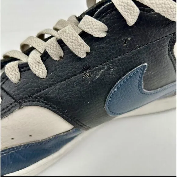 Nike DN3777-004 Black Gray Nike Swoosh High-Top Sneakers US 13