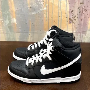 Nike  Dunk Hi Anthracite White DH9751-001 Youth Sneakers size 4.5Y