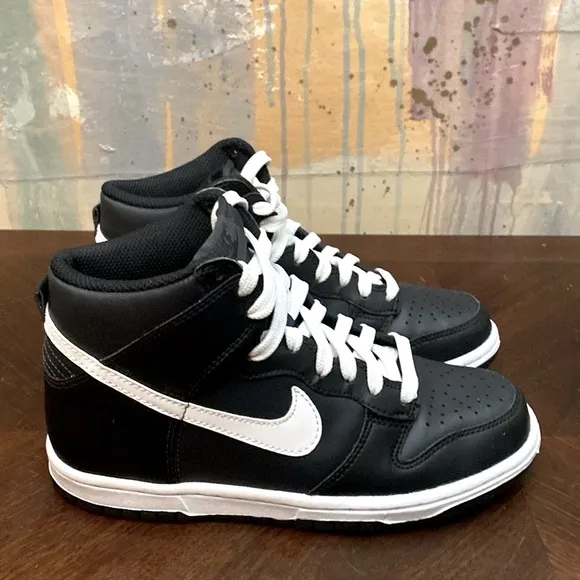Nike  Dunk Hi Anthracite White DH9751-001 Youth Sneakers size 4.5Y
