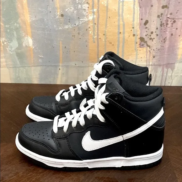 Nike  Dunk Hi Anthracite White DH9751-001 Youth Sneakers size 4.5Y