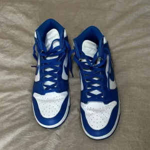 Nike Dunk High Game Royal blue and White High-Top Sneakers
