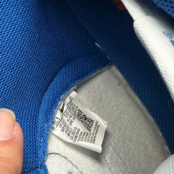 Nike Dunk High Game Royal blue and White High-Top Sneakers